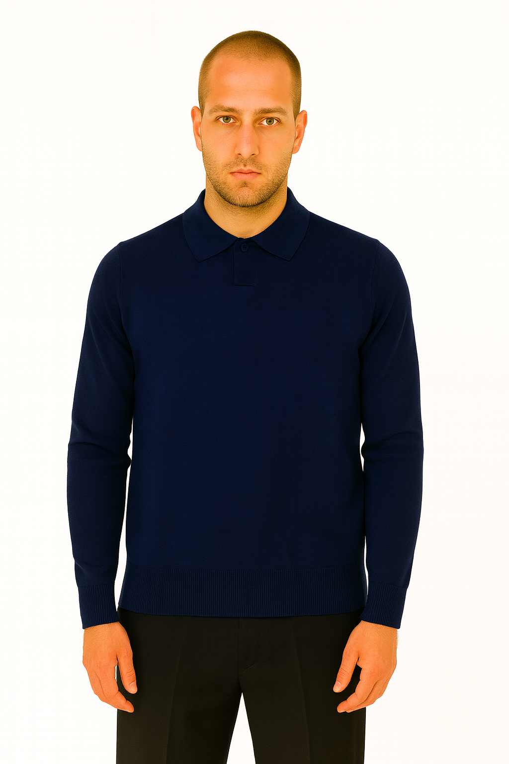 LONG SLEEVE POLO - ESCAPISM