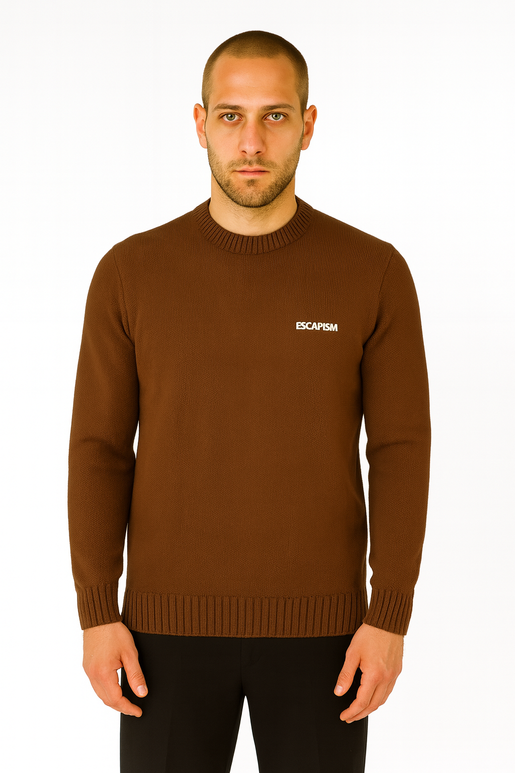 CREWNECK EMBROIDERED - ESCAPISM
