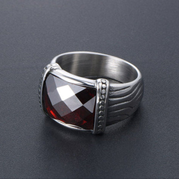 Anel em Aço Titânio