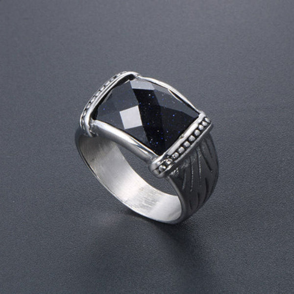 Anel em Aço Titânio