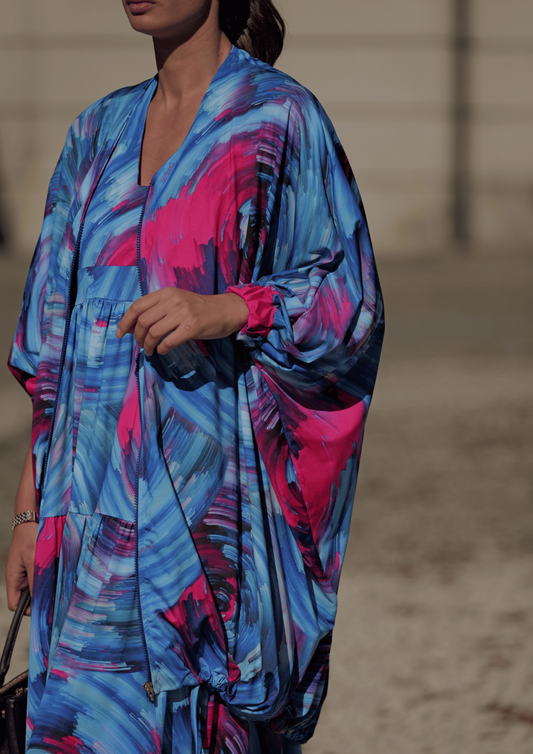 Vestido/ Casaco Estampado