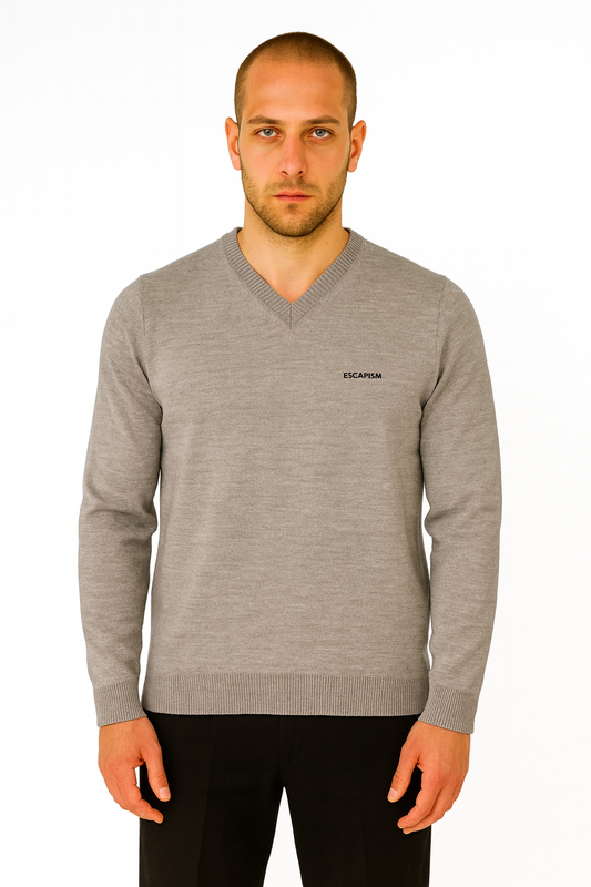 V-NECK EMBROIDERED – ESCAPISM