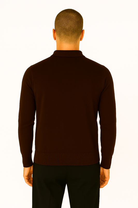 LONG SLEEVE POLO - ESCAPISM