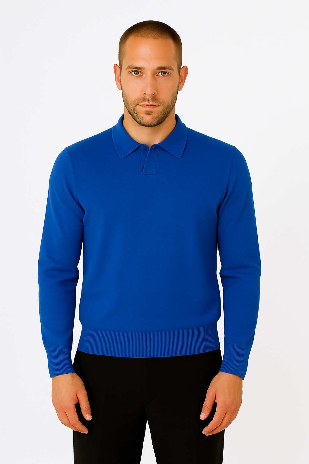 LONG SLEEVE POLO - ESCAPISM