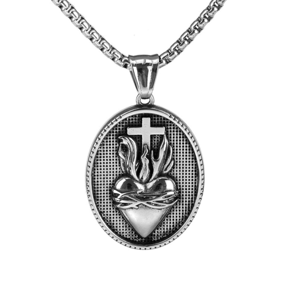 Colar Coração Sagrado