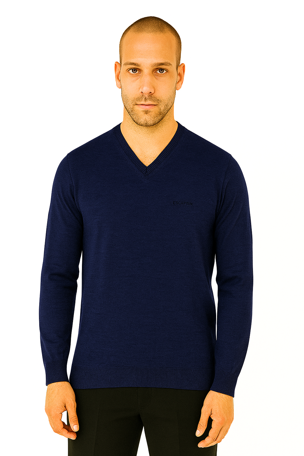 V-NECK EMBROIDERED – ESCAPISM