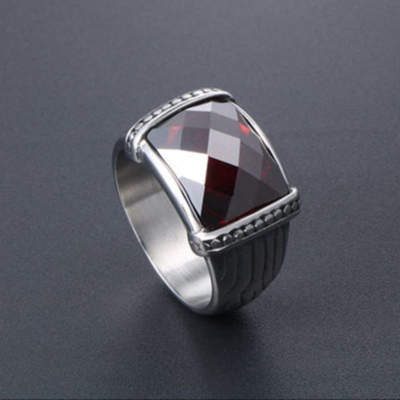 Anel em Aço Titânio