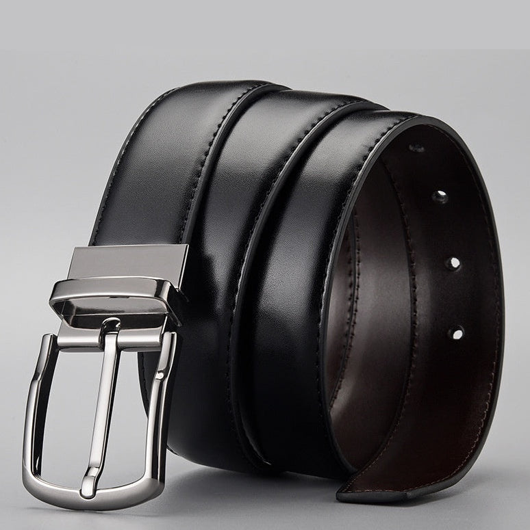 Cinto em Pele Genuína Reversível para Homem