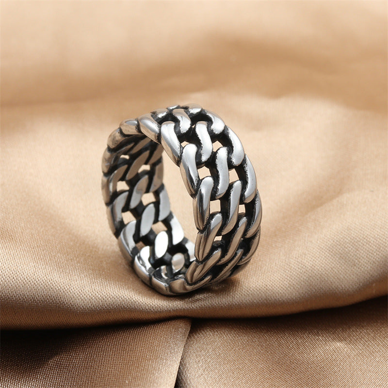 Anel Corrente em Aço Titânio