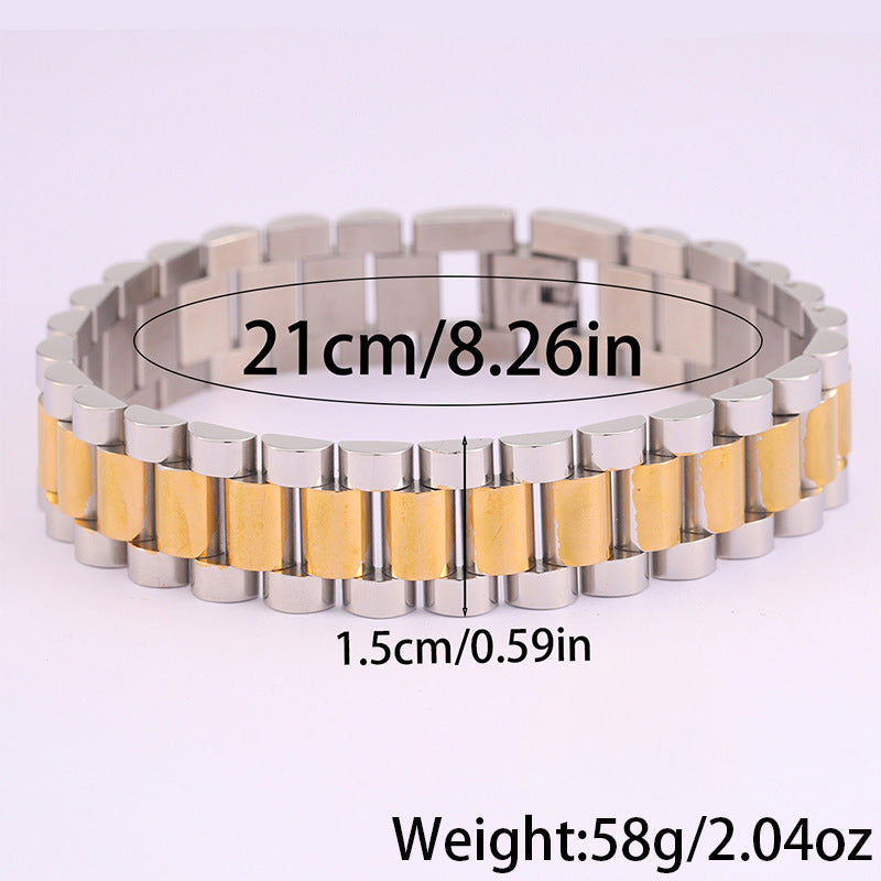 Pulseira em Aço Inoxidável