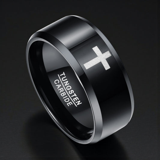 Anel em Aço de Tungsténio