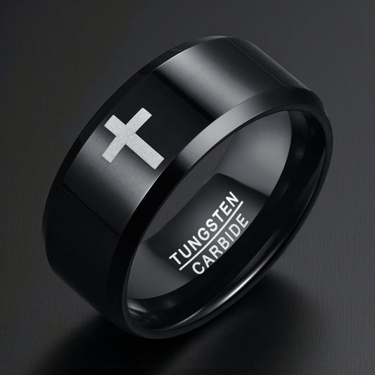 Anel em Aço de Tungsténio