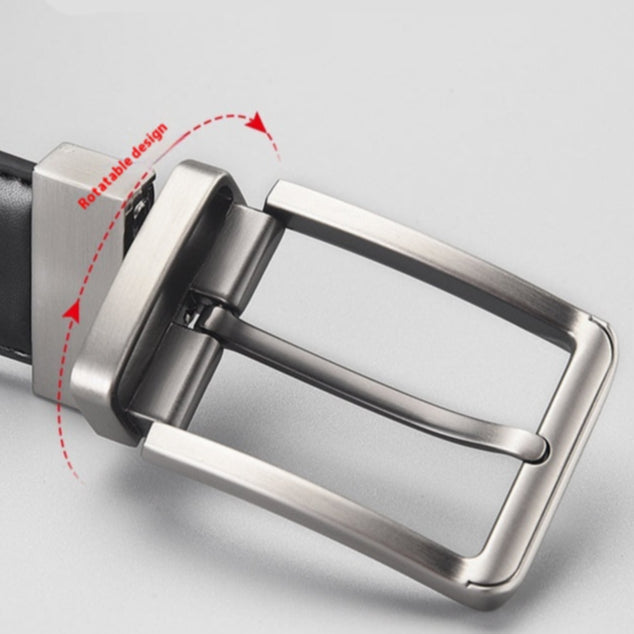 Cinto em Pele Genuína Reversível para Homem