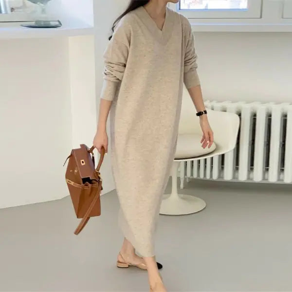 Knitted Long Dress