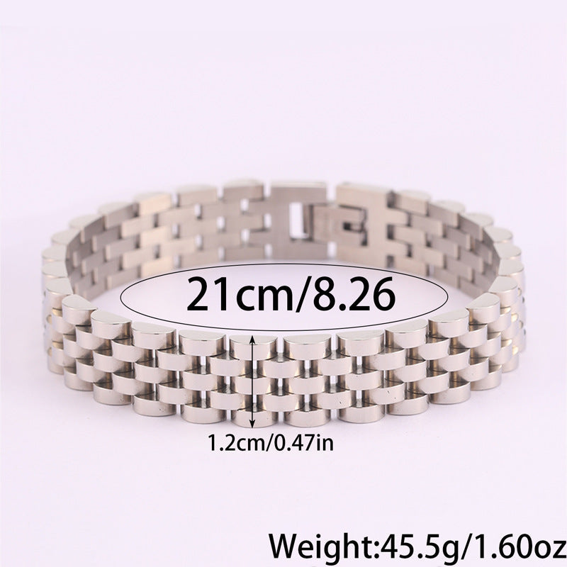 Pulseira em Aço Inoxidável