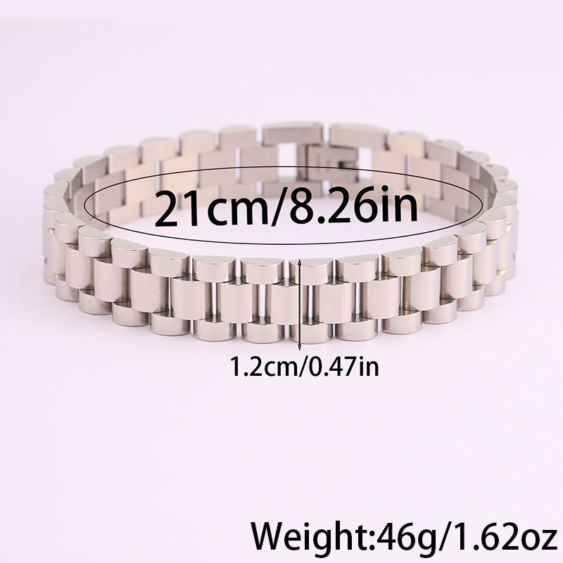 Pulseira em Aço Inoxidável