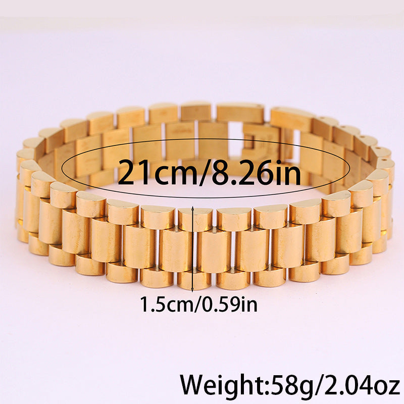 Pulseira em Aço Inoxidável