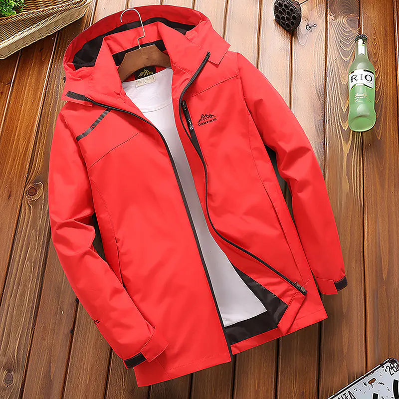Men's Loose Outdoor Windproof Jacket for Climbing