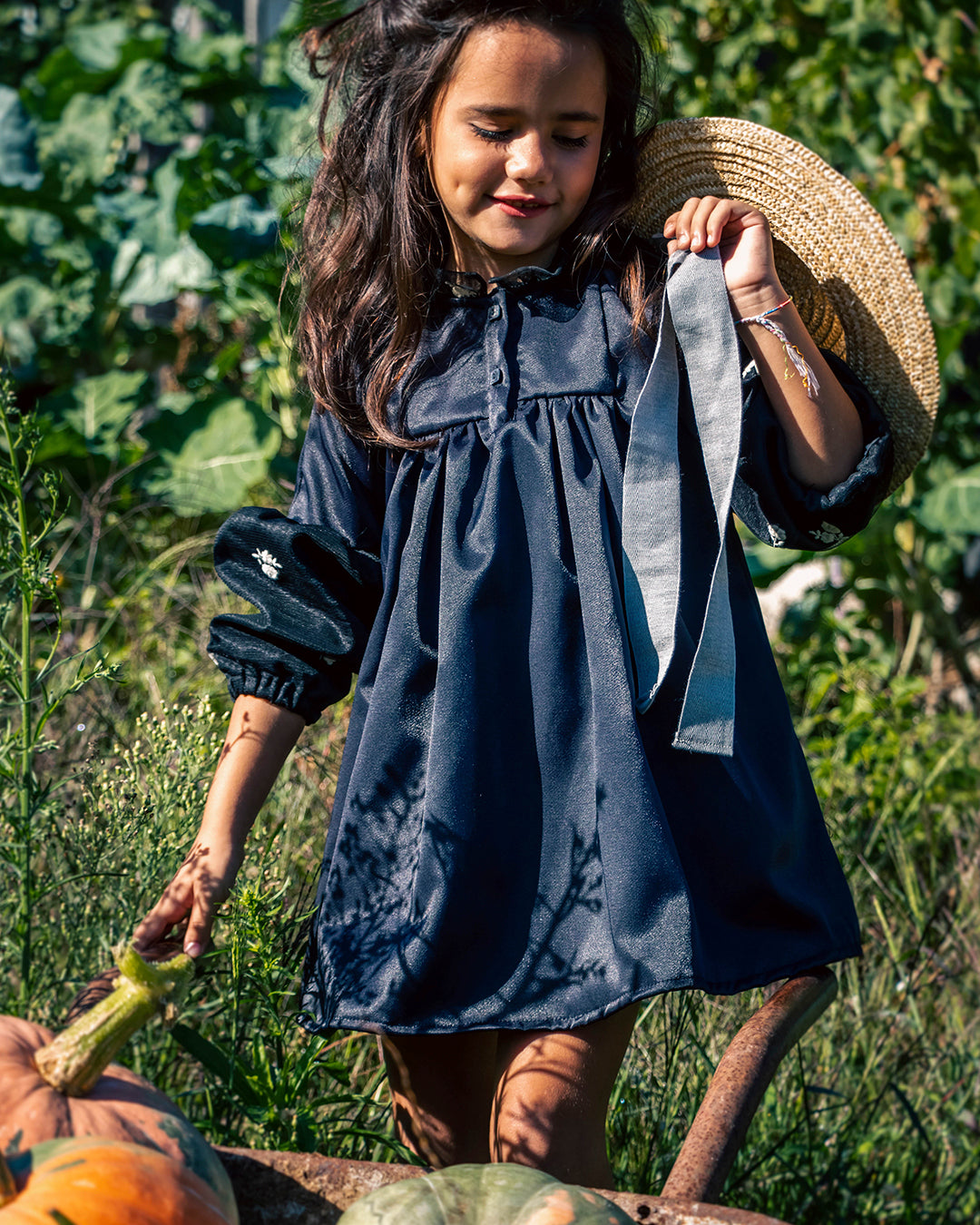 Vestido estruturado preto | Gwen