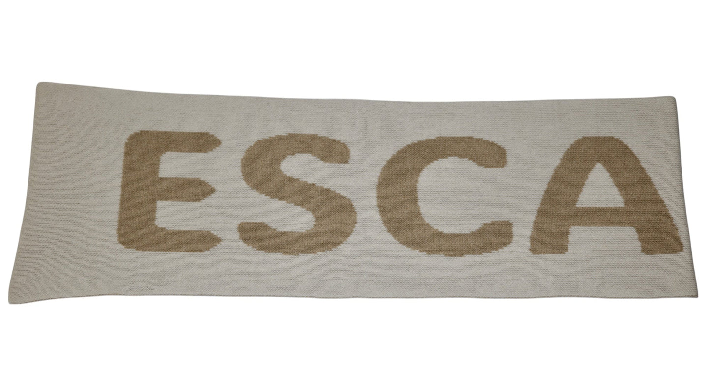 LOGO ESCAPISM SCARF