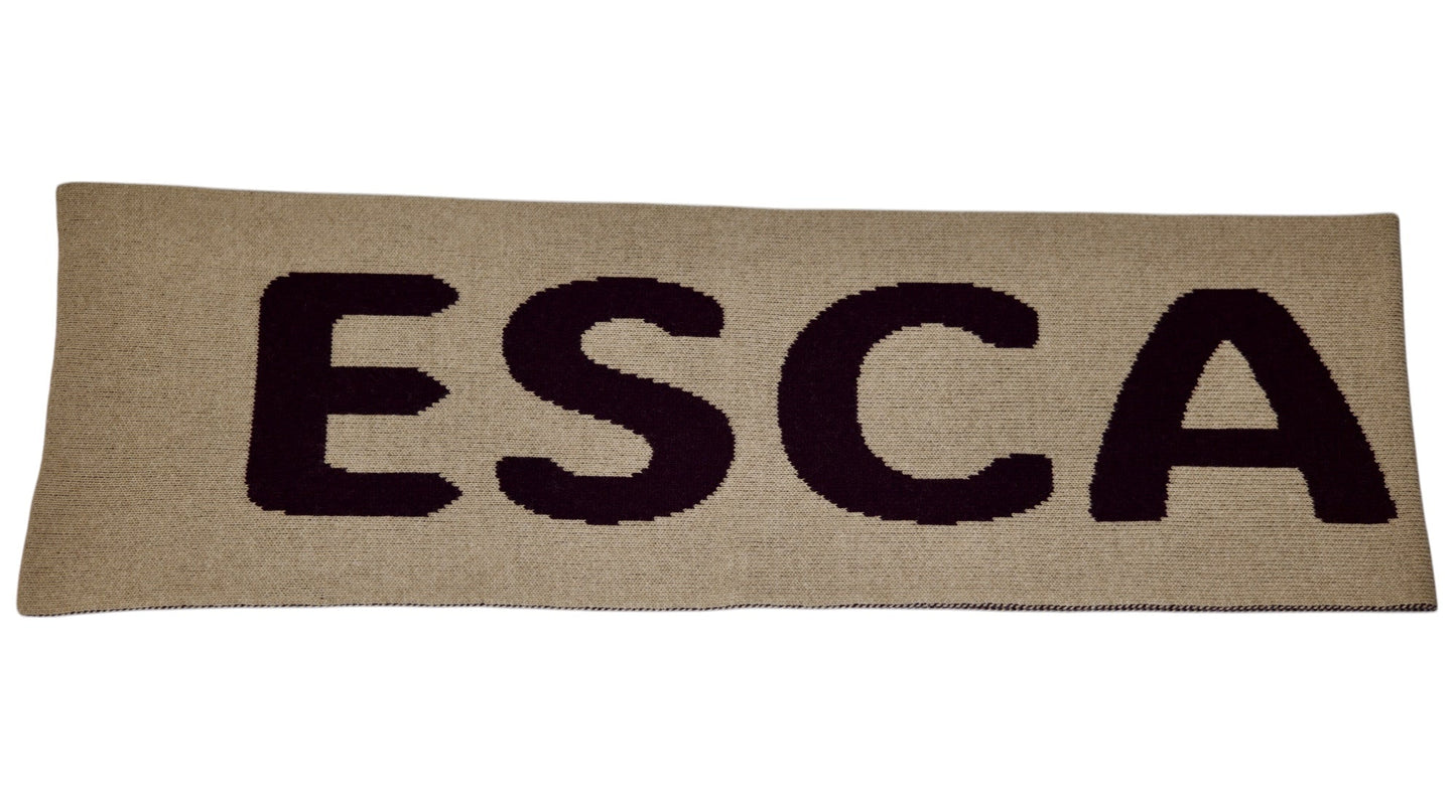 LOGO ESCAPISM SCARF