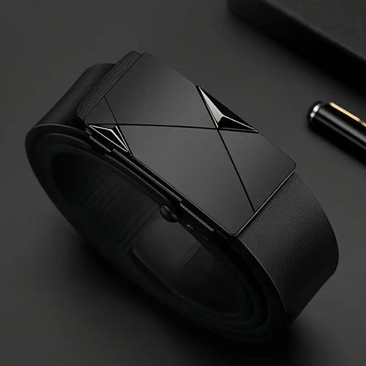 Cinto Casual com Fivela Automática para Homem