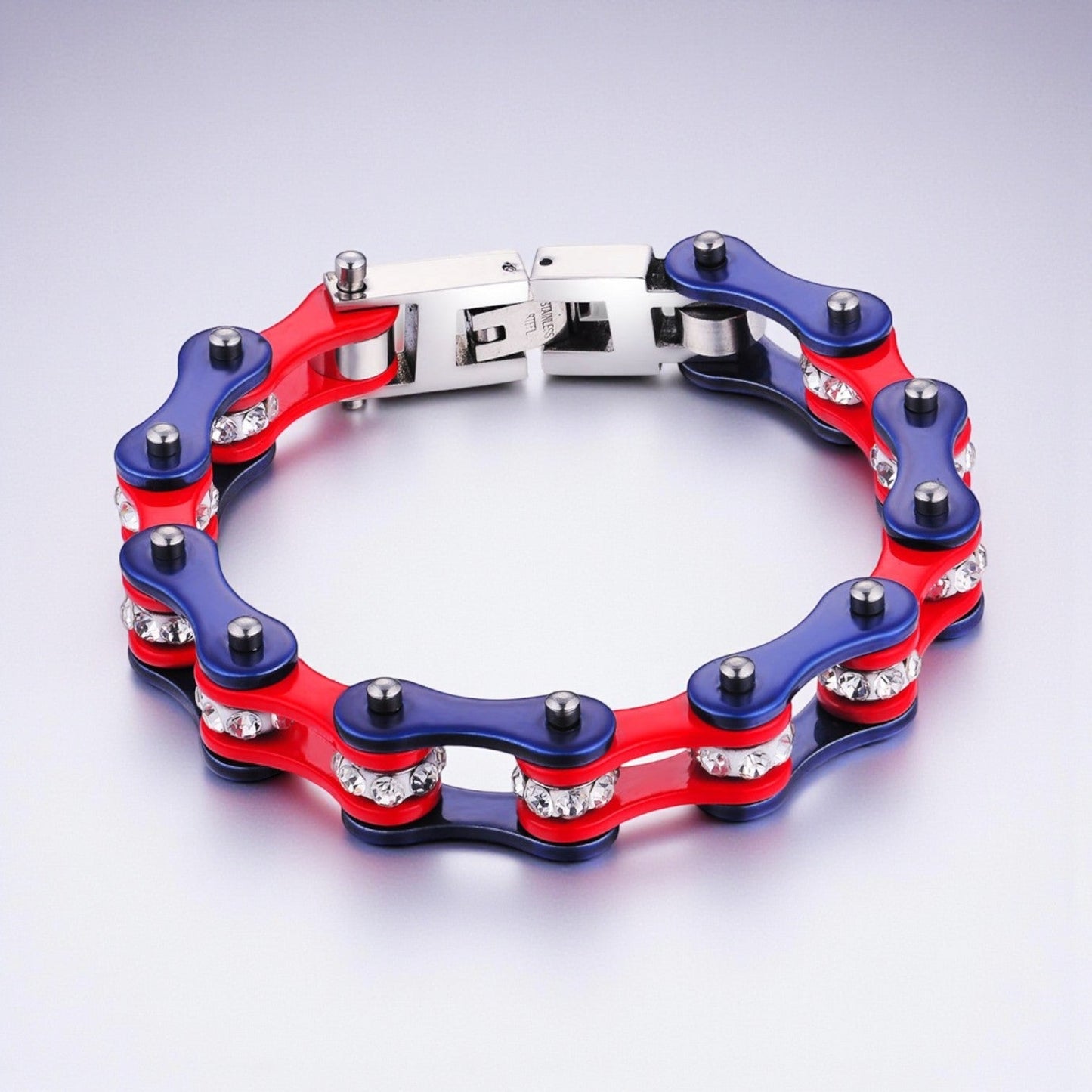 Pulseira Urban Rider em Aço Inoxidável