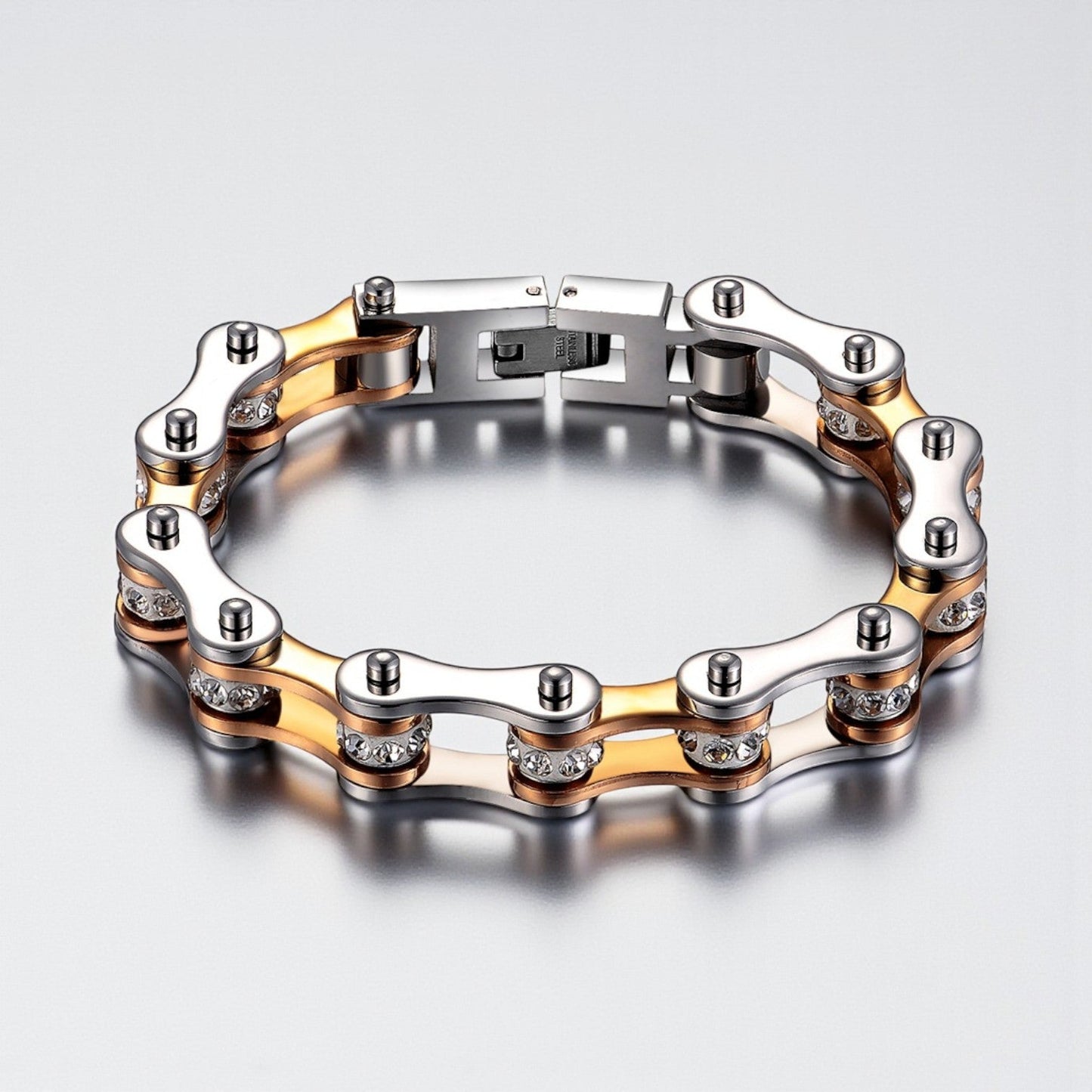 Pulseira Urban Rider em Aço Inoxidável