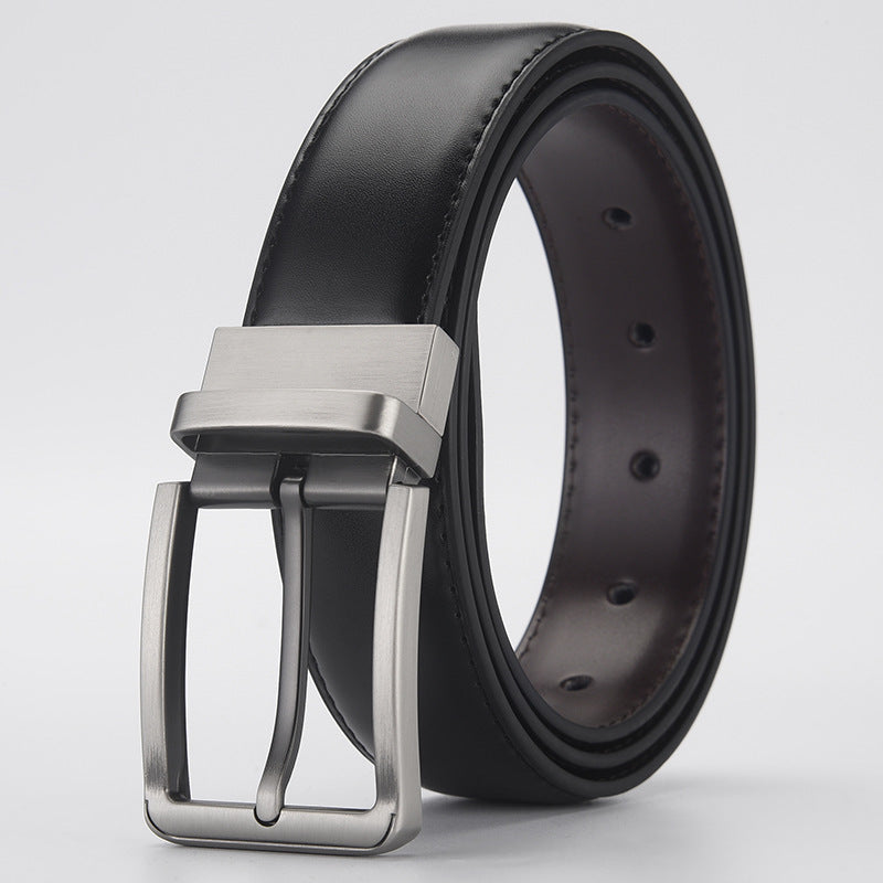 Cinto em Pele Genuína Reversível para Homem