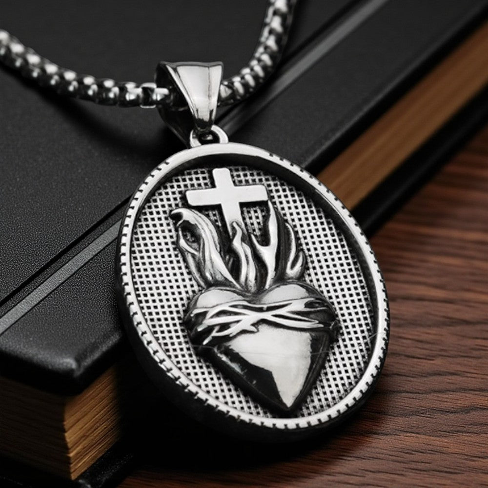 Colar Coração Sagrado