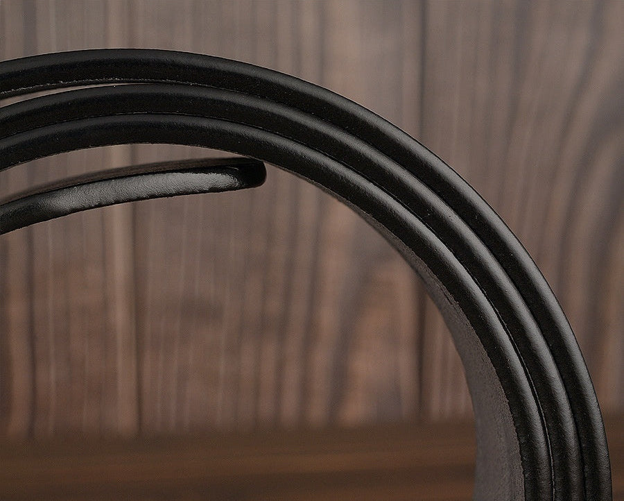 Cinto Esculpido em Pele Genuína para Homem