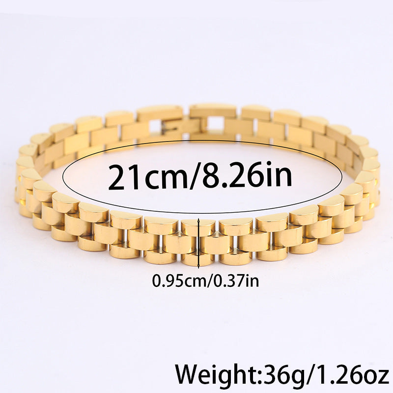 Pulseira em Aço Inoxidável