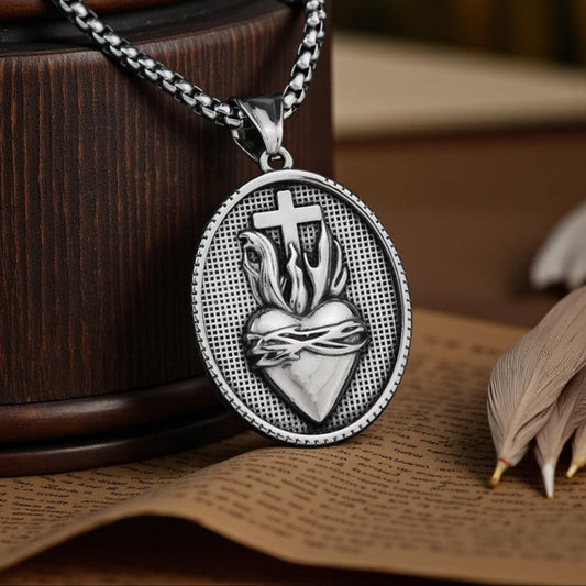 Colar Coração Sagrado