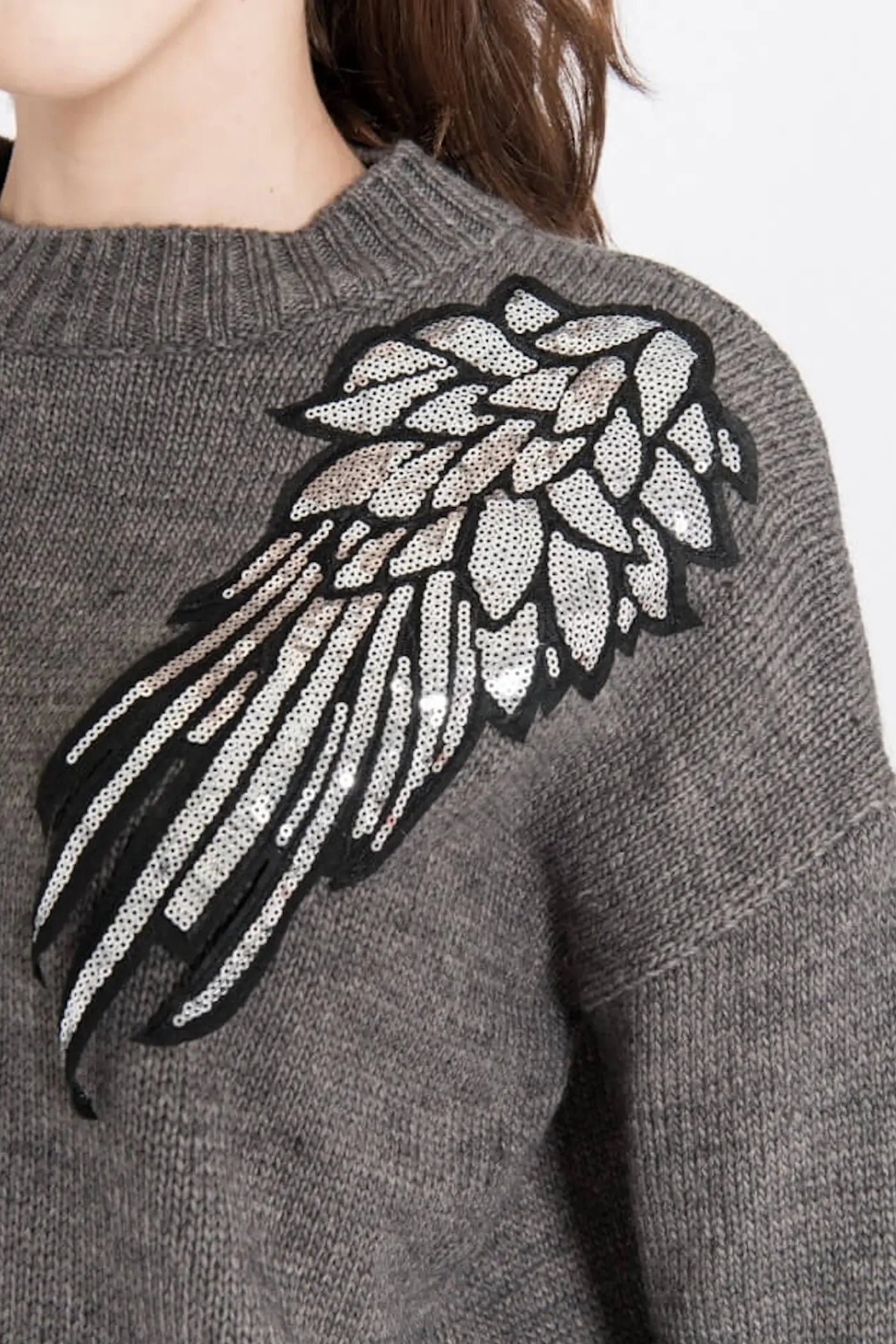 CAMISOLA C/ DETALHE PRATEADO