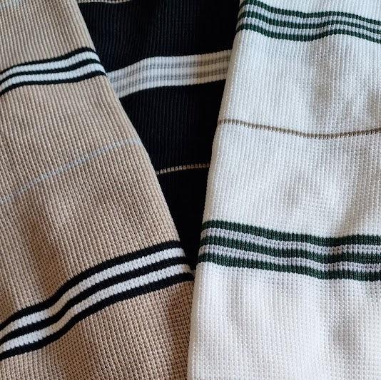 Camisola de Malha riscas Masculina Elegante
