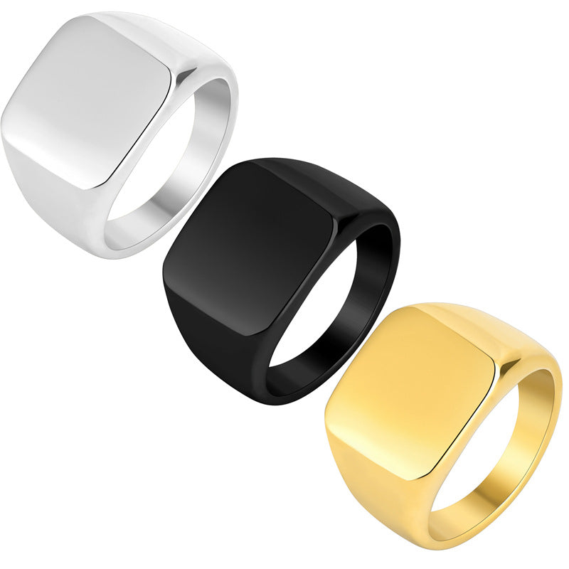 Anel Quadrilátero em Aço Inoxidável 316L