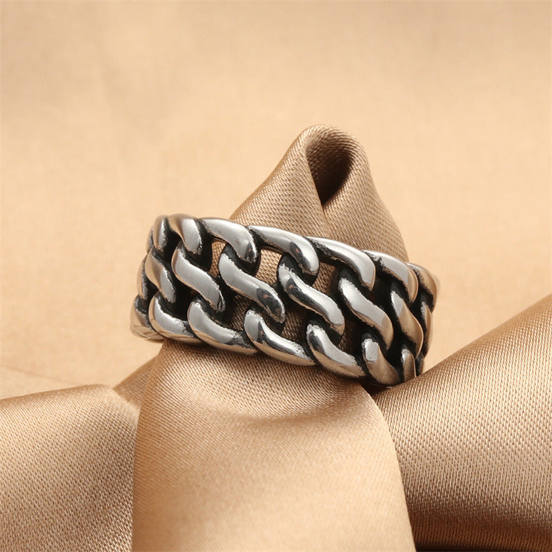 Anel Corrente em Aço Titânio