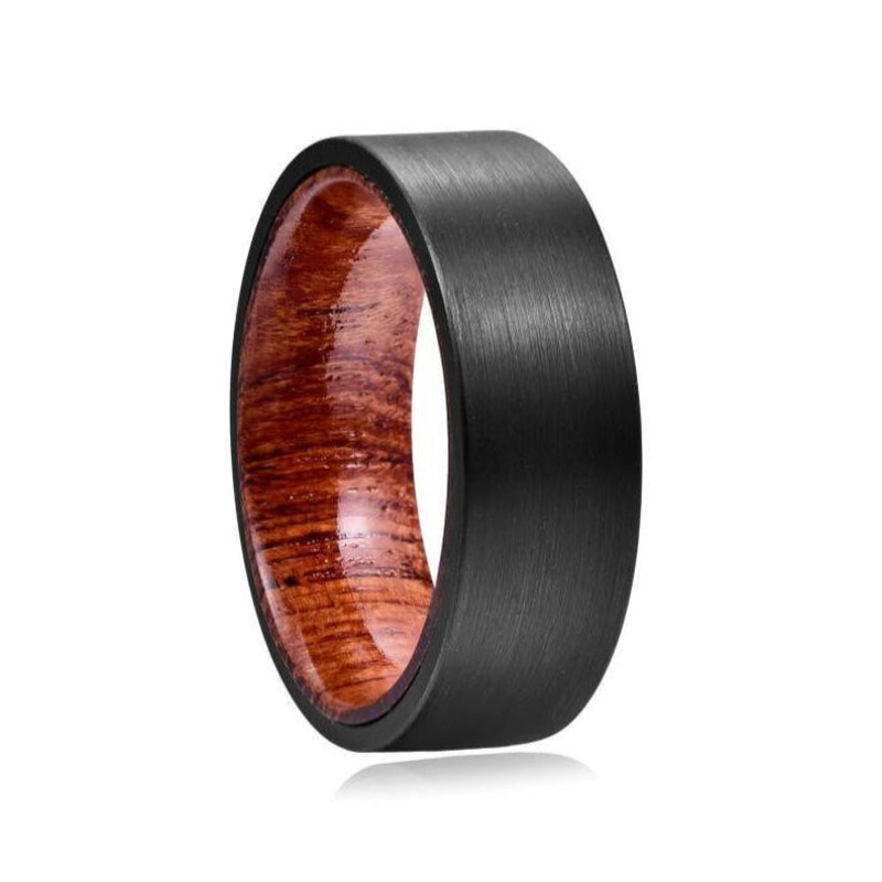 Anel em Aço de Tungsténio