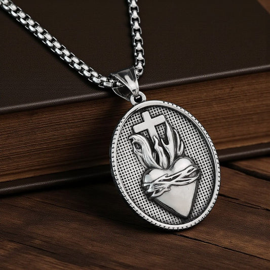 Colar Coração Sagrado