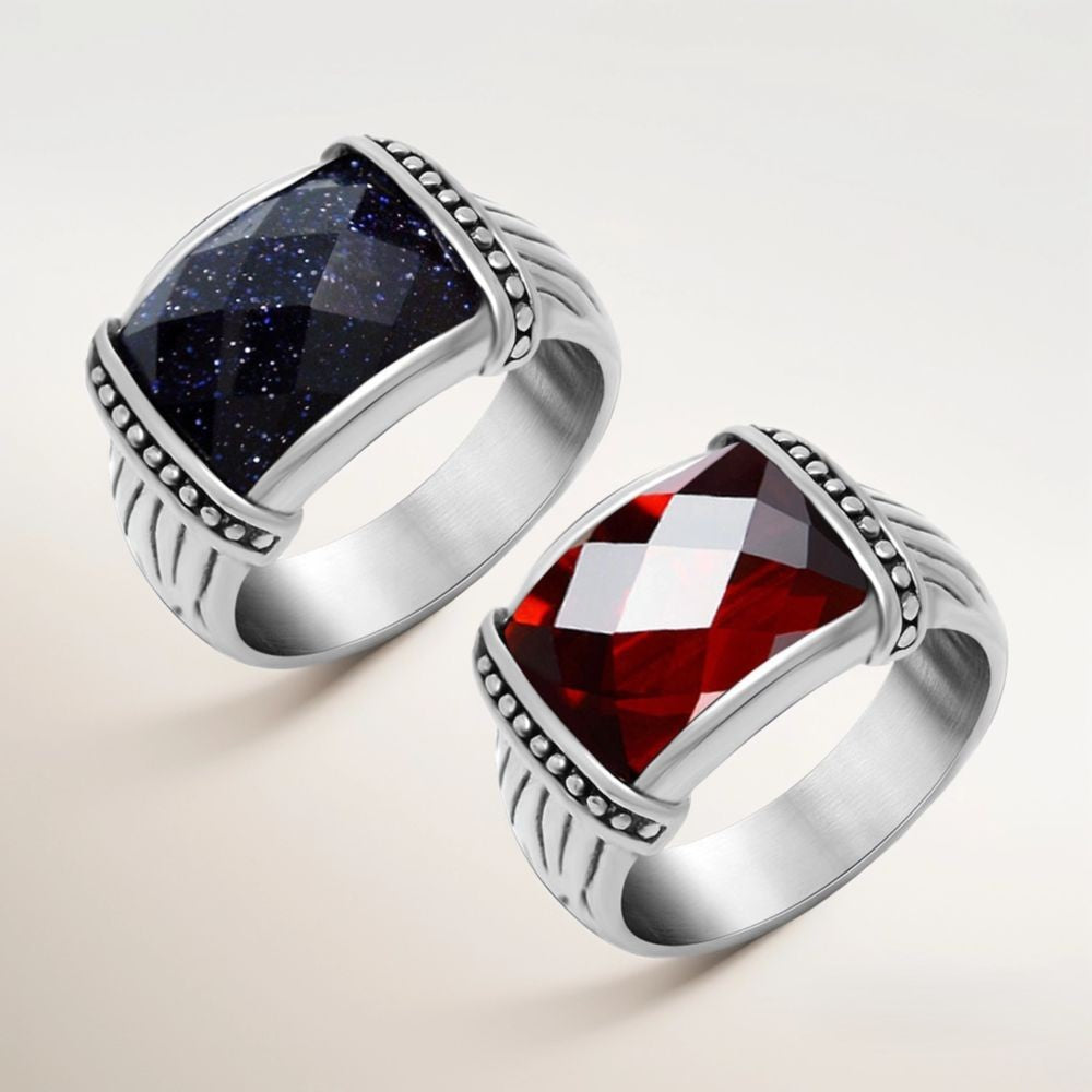 Anel em Aço Titânio