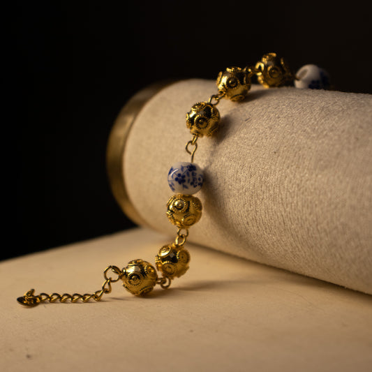 Pulseiras Encantos de Portugal - Contas do Minho Inspiração Azulejos Portugueses