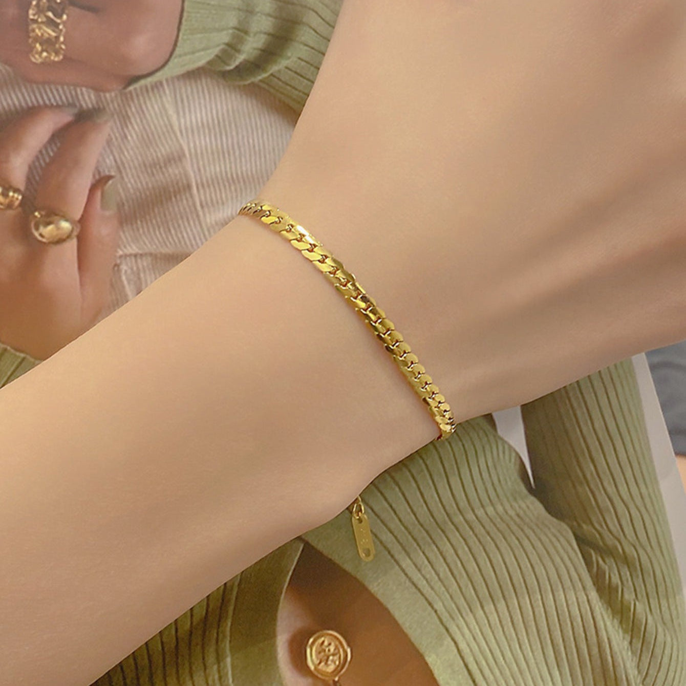 Pulseira em Aço Titânio