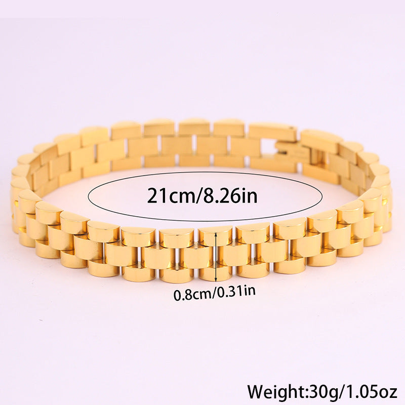 Pulseira em Aço Inoxidável