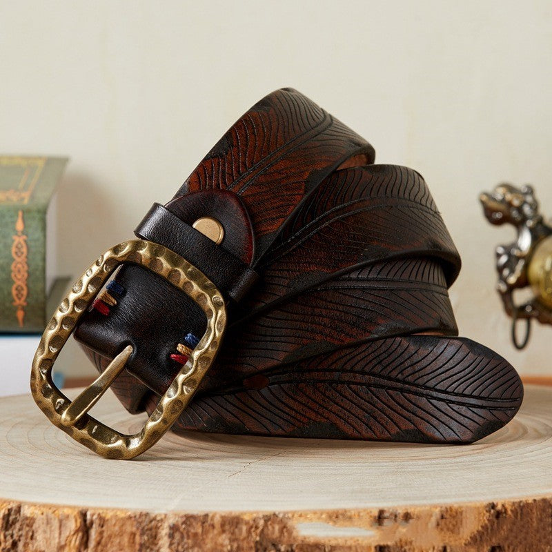 Cinto em Pele Genuína para Homem