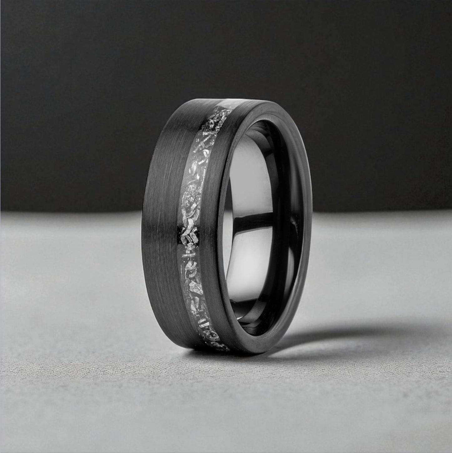 Anel em Aço de Tungsténio