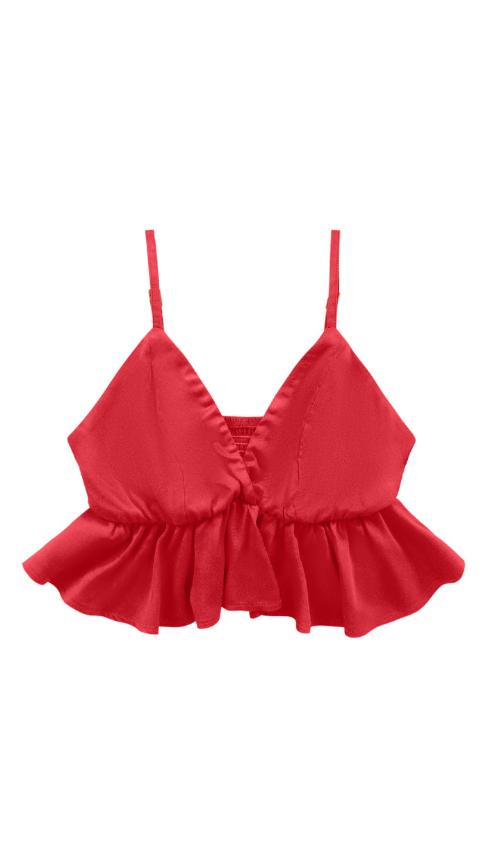 Top vermelho