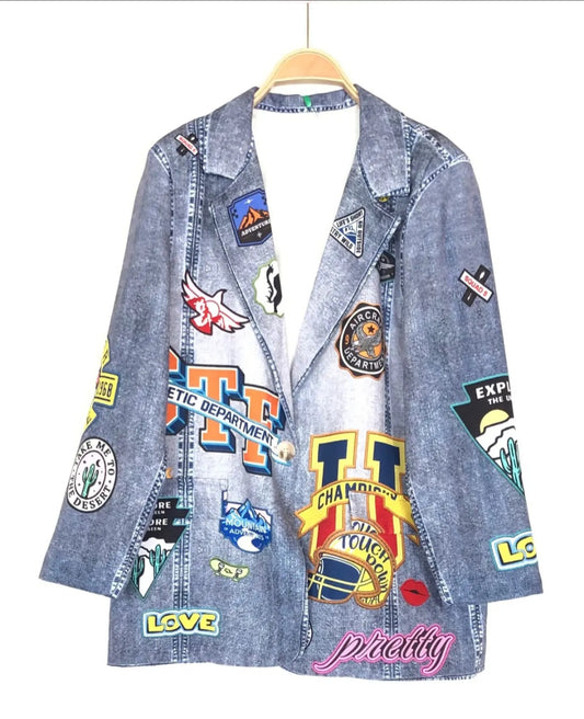 Blazer Estampados