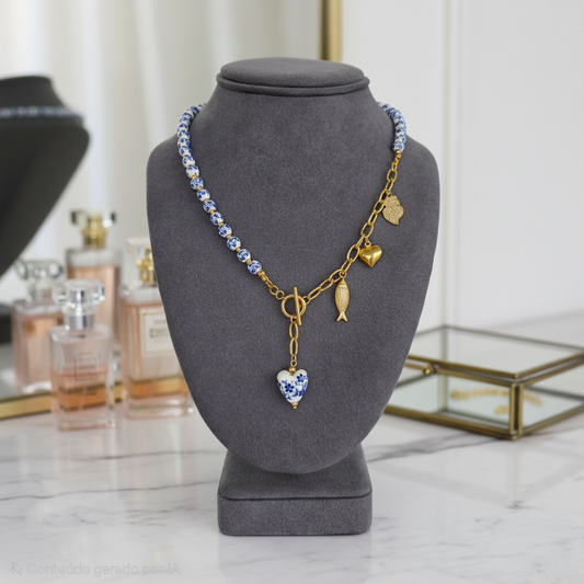 Colar CORAÇÃO DO PORTO