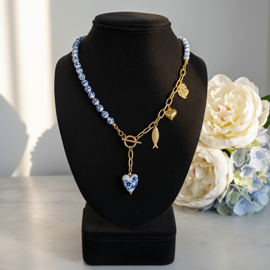 Colar CORAÇÃO DO PORTO