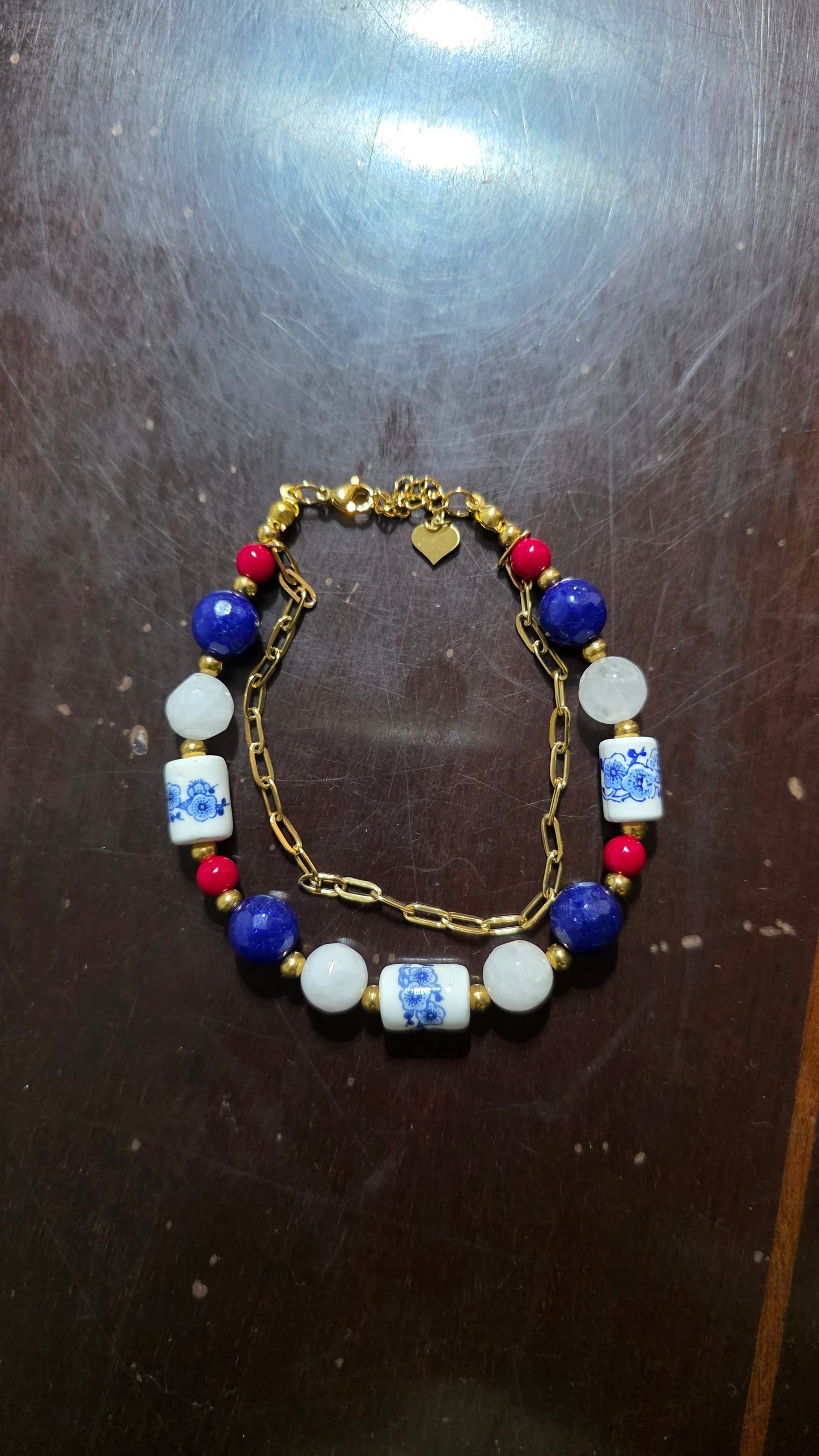 Pulseira Inspiração Azulejos Portugueses